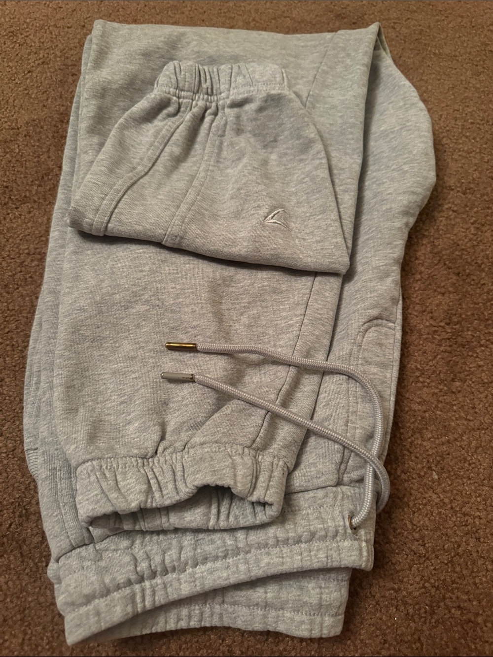 Gymshark  Heather Gray Drawstring Joggers